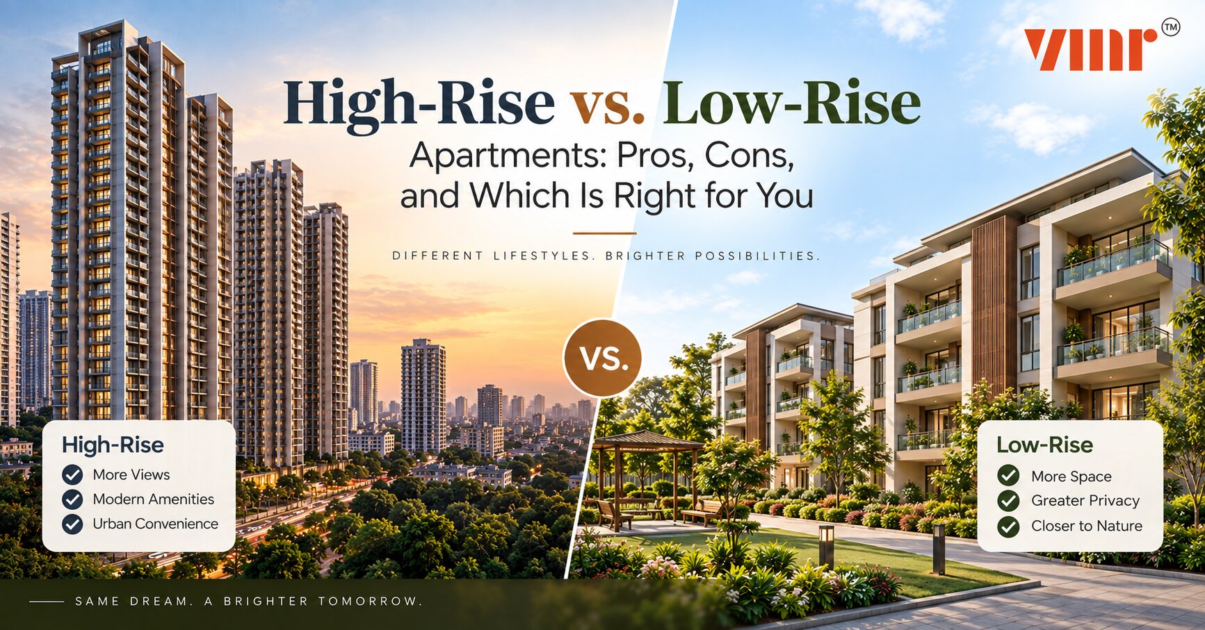 High-Rise vs. Low-Rise Apartments: Pros, Cons, and Which Is Right for You
