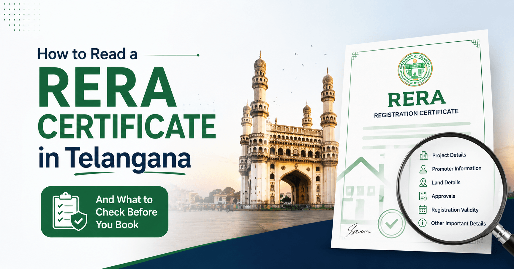 How to Read a RERA Certificate in Telangana