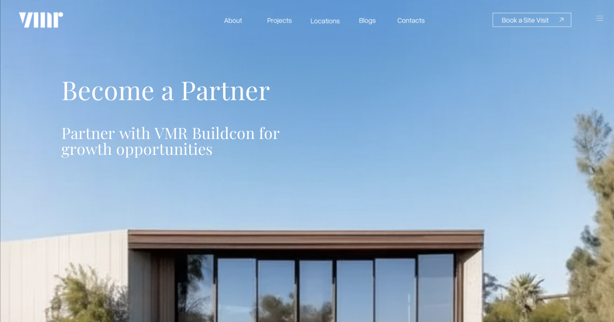 Become a Partner | VMR Buildcon Partnership Opportunities